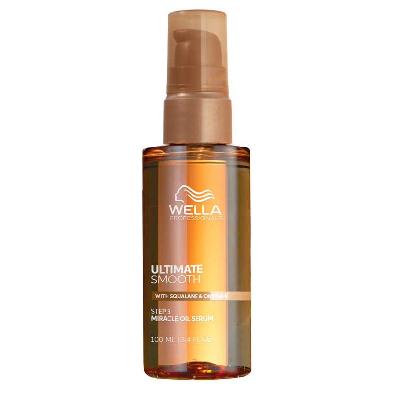 WELLAPROFESSIONALS ULTIME SMOOTH 100ml×6 WELLA PROFESSIONALS Ultimate Smooth Miracle Oil Serum - 100ml Brazil
