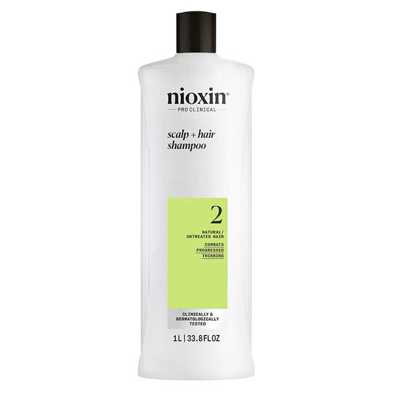 NIOXIN System 2 Scalp + Hair Shampoo - 1000ml USA