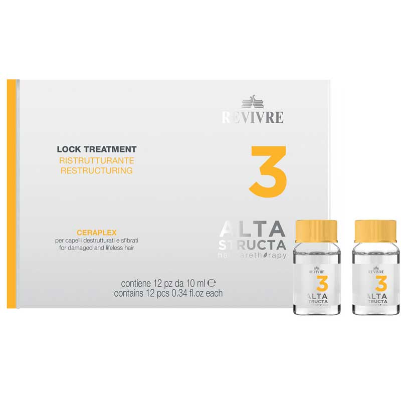 REVIVRE Alta Structa 3 Lock Treatment - 12x10ml Denmark