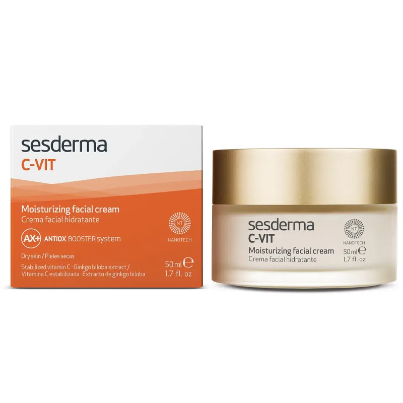 SESDERMA C-VIT Moisturizing Facial Cream - 50ml Brazil