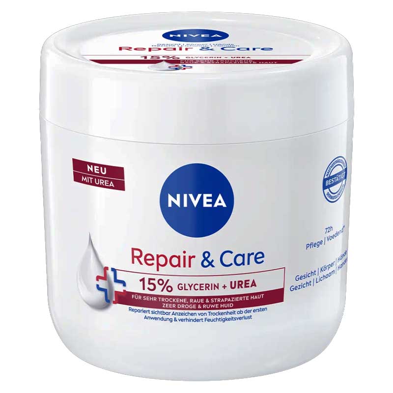 NIVEA Repairs & Care 12% Glycerin + Urea - 400ml USA