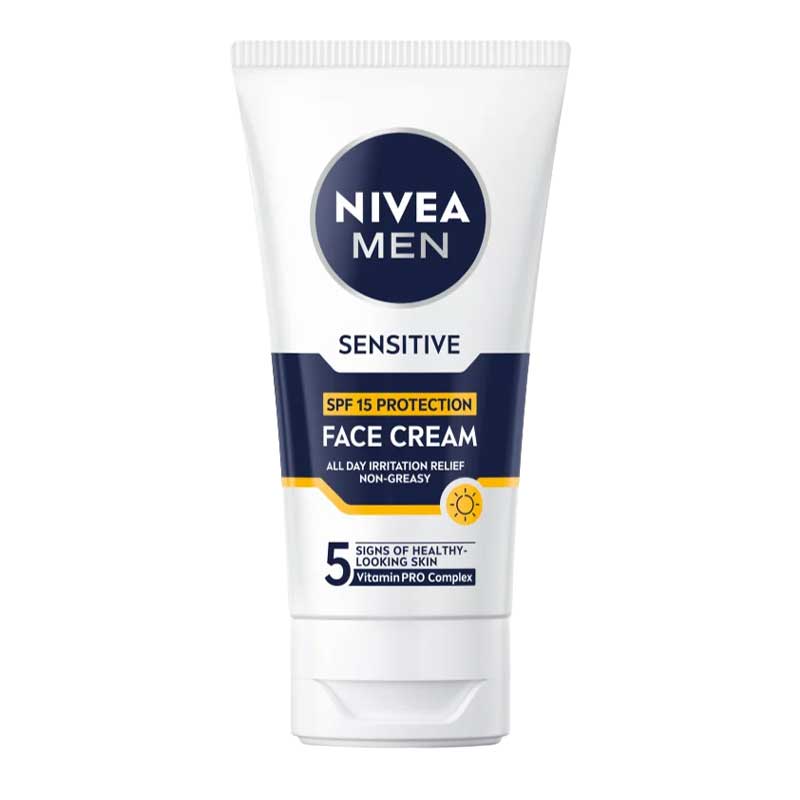 NIVEA Nivea Men Sensitive Face Cream SPF15 - 75ml Brazil