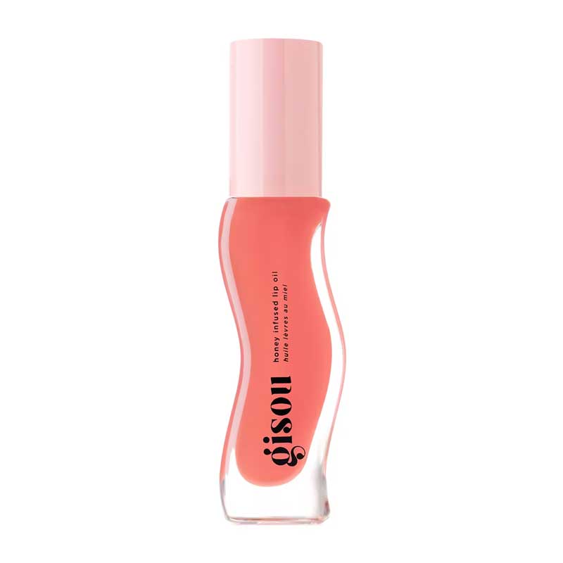 GISOU Honey Infused Lip Oil - Bee-llini Peach - 8ml Taiwan