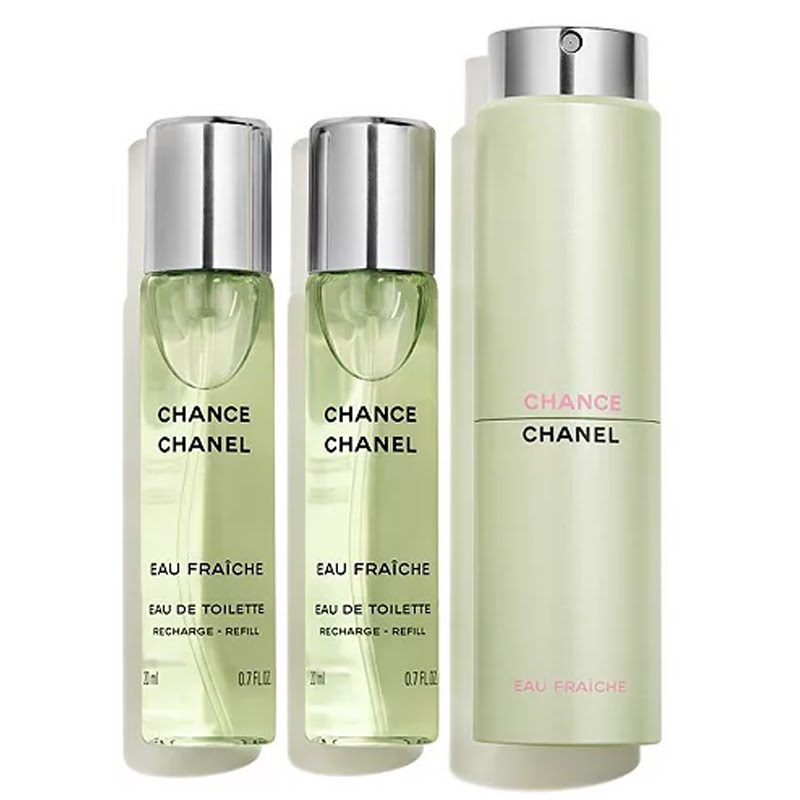 CHANEL CHANCE - Eau Fraiche EDT Vap -3x20ml Japan