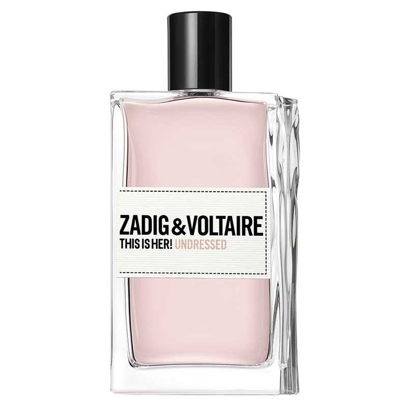 【ほぼ未使用】ザディグエヴォルテール THIS IS HER 限定版 100ml ZADIG & VOLTAIRE This Is Her Undressed EDP - 100ml USA