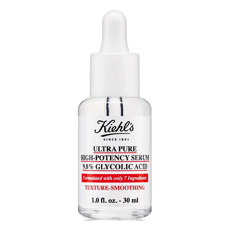 KIEHL'S High-Potency Serum Glycolic Acid 9.8% - 30ml USA