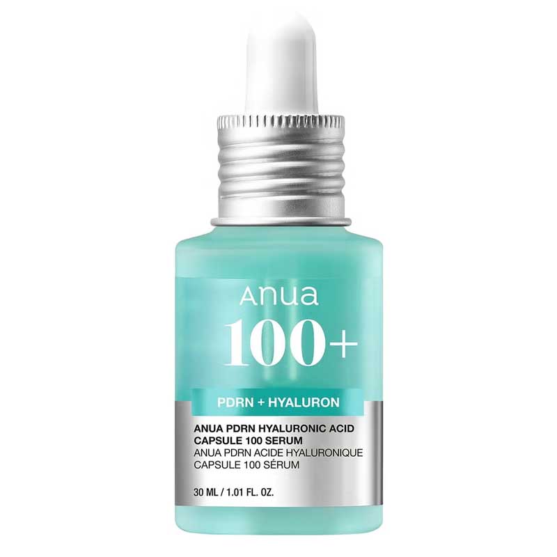 4本 Anua PDRN HYALURONIC ACID 100 SERUM ANUA PDRN Hyaluronic Acid Capsule 100 Serum - 30ml Brazil