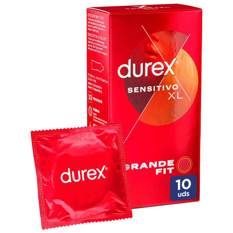 DUREX Sensitive XL Condoms - 10un USA