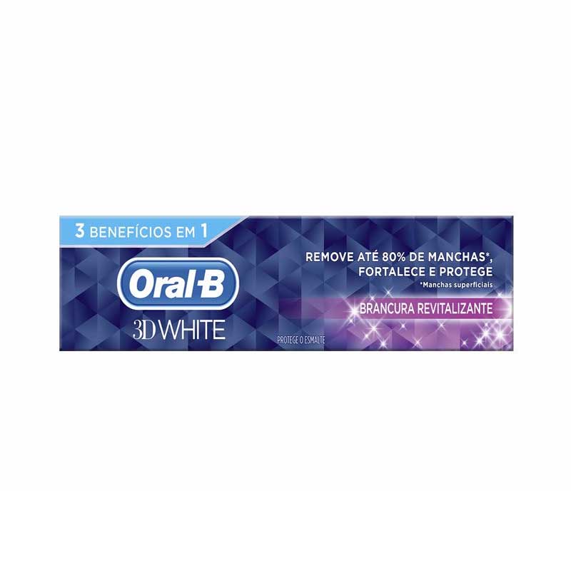ORAL-B 3D White Revitalising Toothpaste Brazil
