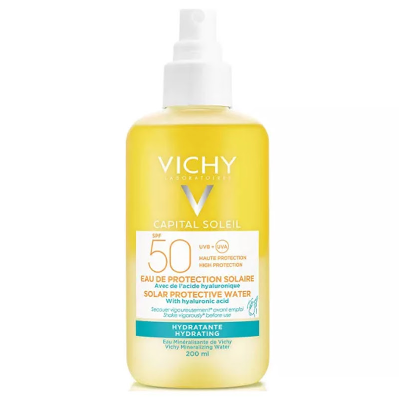 VICHY Capital Soleil Protect Water Hydra SPF50 200ml Canada
