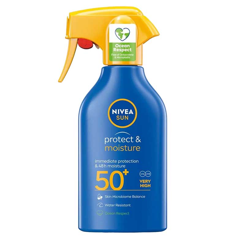 NIVEA Nivea Sun Spray Protect&Moisture SPF50+ - 270ml USA