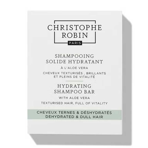CHRISTOPHE ROBIN Hydrating Shampoo Bar with Aloe Vera - 100gr Qatar