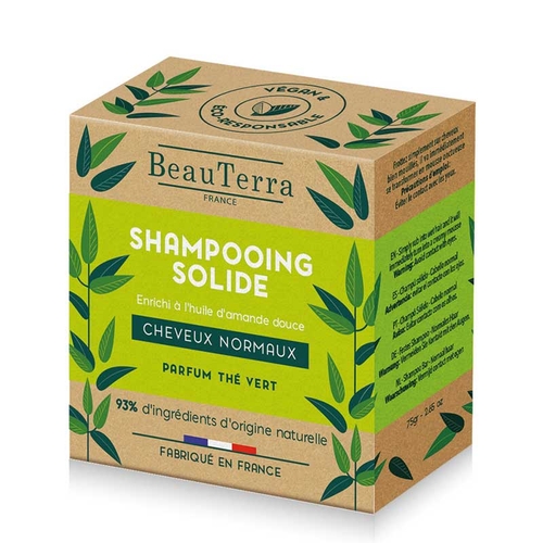 Green Tea Solid Shampoo