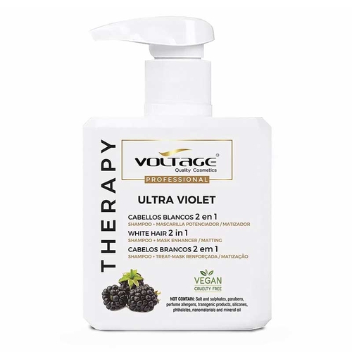 Therapy Ultra Violet White Hair 2in1