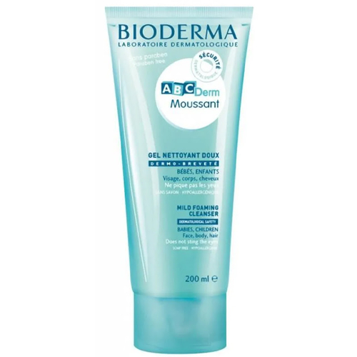 ABCDerm Moussant Gel Nettoyant Doux