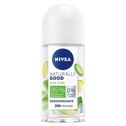 NIVEA Naturally Good Bio Aloe Vera Deodorant - 50ml Puerto Rico