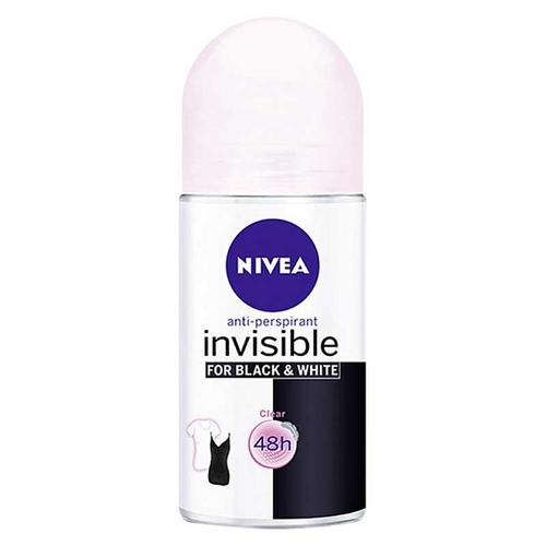 NIVEA Antiperspirant Invisible Black&White 48h - 50ml USA