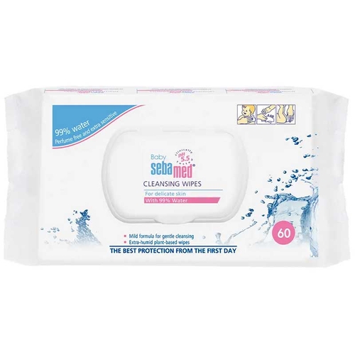 Baby Cleasing Wipes With 99% Water