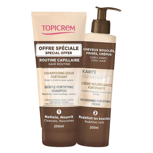 Karité Fortifying Shampoo & Cream Pack