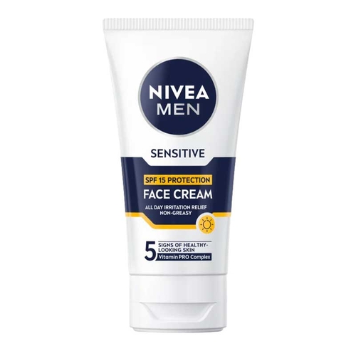 Nivea Men Sensitive Face Cream SPF15