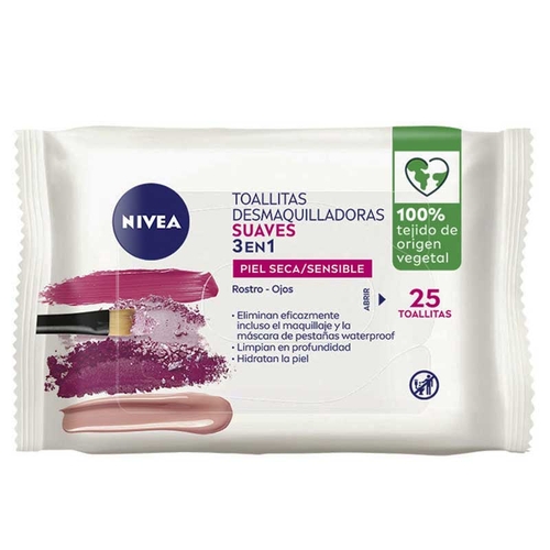 Gentle Makeup Remover Wipes 3in1