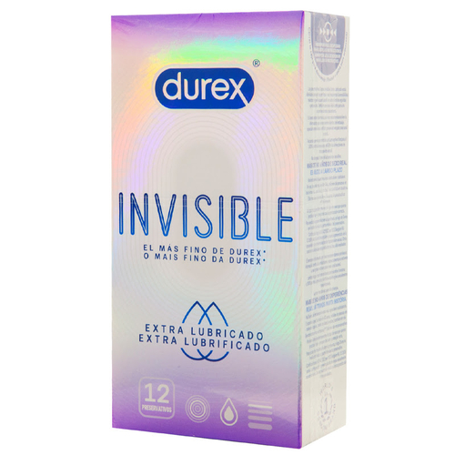 Invisible Extra Lubricated Condoms