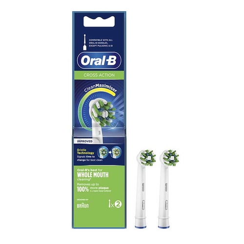 Cross Action Heads Toothbrush