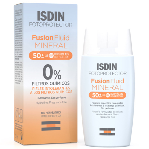 Fotoprotector Fusion Fluid Mineral SPF50+