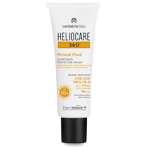 360 Mineral Fluid Sunscreen SPF50+