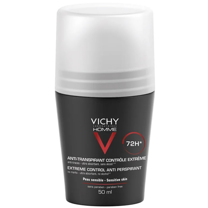 VICHY - Homme Déo Roll-On 72h Contrôle Extrême - 50ml - 3337871320362