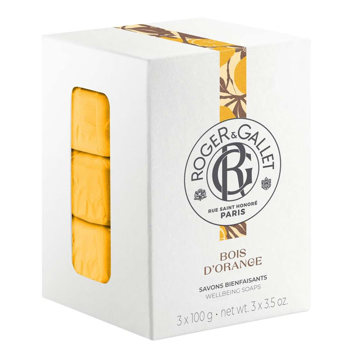 ROGER & GALLET - Bois d'Orange Savon Parfumé - 3x100gr - 3701436911614