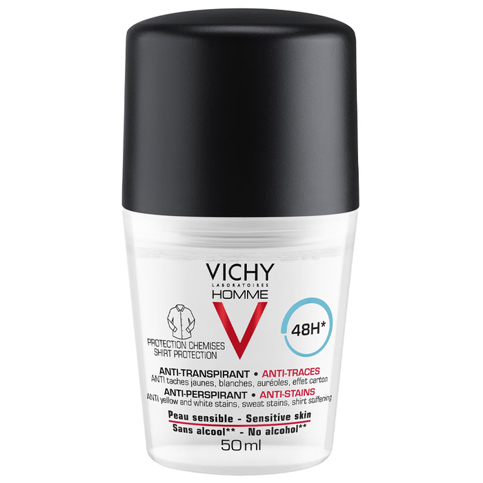 VICHY - Vichy Homme Deo Roll-on Anti-tâches - 50ml - 3337875585750
