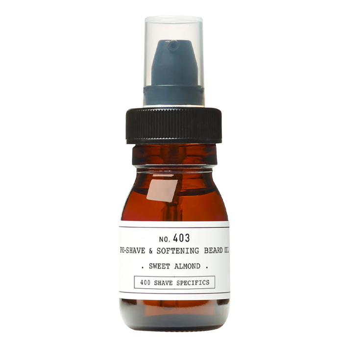 DEPOT - Nº 403 Pre-Shave & Beard Oil Sweet Almond 30ml - 8032274060963