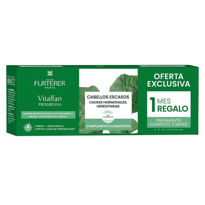RENÉ FURTERER - Vitalfan Antichute Réactionnelle - 3x30caps - 3282779347976