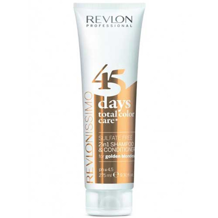 REVLON PROFESSIONAL - 45 Days Conditioning Shampoo Gold Blond - 275ml - 8432225091471