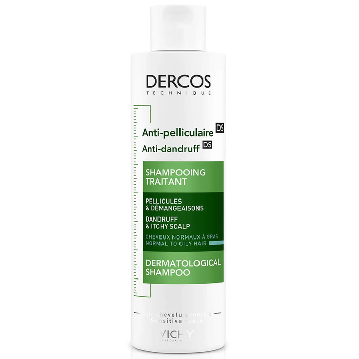 DERCOS VICHY - Anti-Dandruff Shampoo Normal/Oily Hair - 200ml - 3337871330286