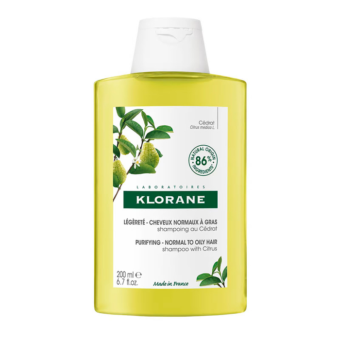 KLORANE - Shampooing à la Pulpe de Cédrat - 200ml - 3282770149616