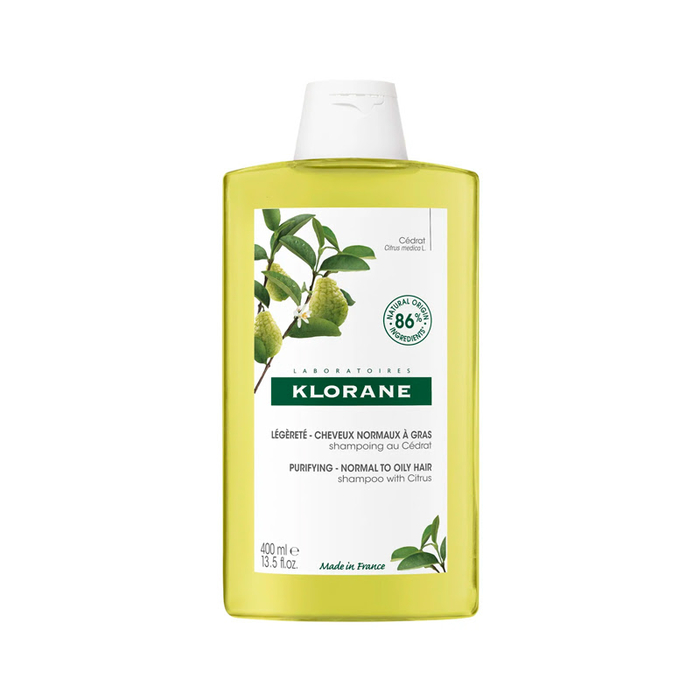 KLORANE - Shampooing à la Pulpe de Cédrat - 400ml - 3282770149609