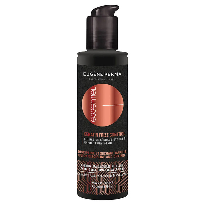 EUGENE PERMA - Essentiel Keratin Frizz Control LHuile - 200ml - 3140100358001