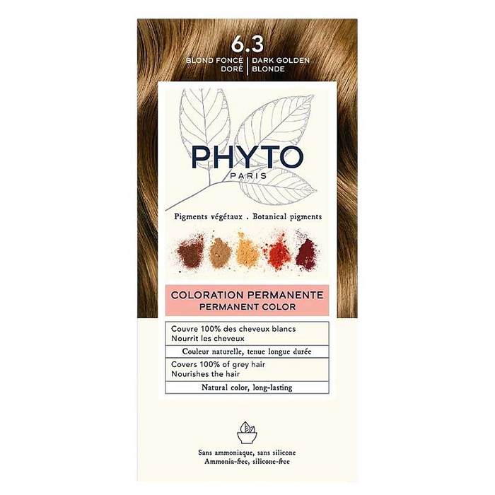 PHYTO - PhytoColor - 6.3 Blond Foncé Doré - 3338221002662