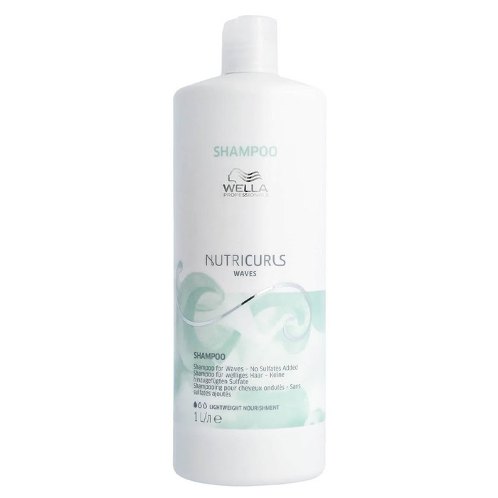 WELLA PROFESSIONALS - Nutricurls Waves Shampoo - 1000ml - 4064666041001