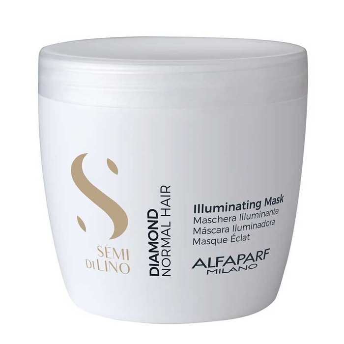 ALFAPARF - Semi Di Lino Diamond Illuminating Mask - 500ml - 8022297064987