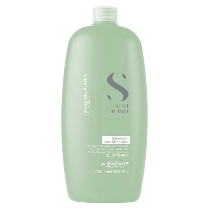 ALFAPARF - Semi Di Lino Scalp Balancing Low Shampoo 1000ml - 8022297095929