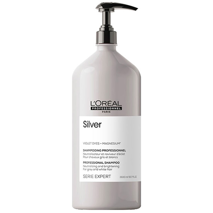 L'ORÉAL PROFESSIONEL - Silver Professional Shampoo - 1500ml - 3474636975563