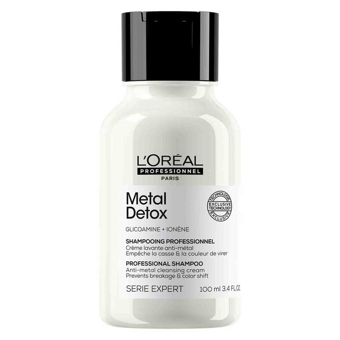 L'ORÉAL PROFESSIONEL - Metal Detox Professional Shampoo - 100ml - 3474637328900