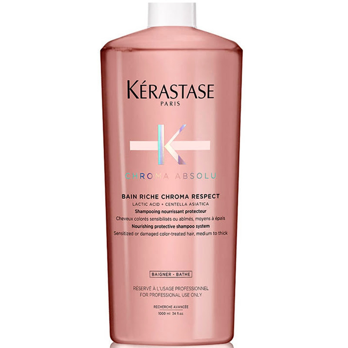 KÉRASTASE - Chroma Absolu Bain Riche Chroma Respect 1000ml - 3474637059217