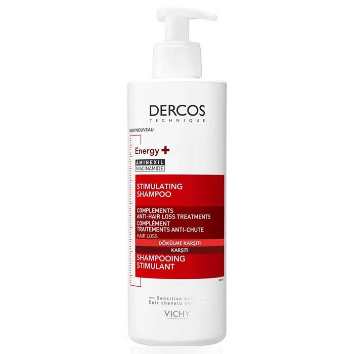 DERCOS VICHY - Energising Stimulating Shampoo - 400ml - 3337871322243