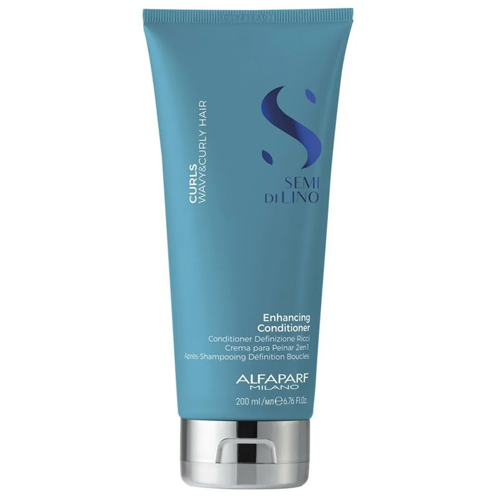 ALFAPARF - Semi Di Lino Curls Enhancing Conditioner 200ml - 8022297111292