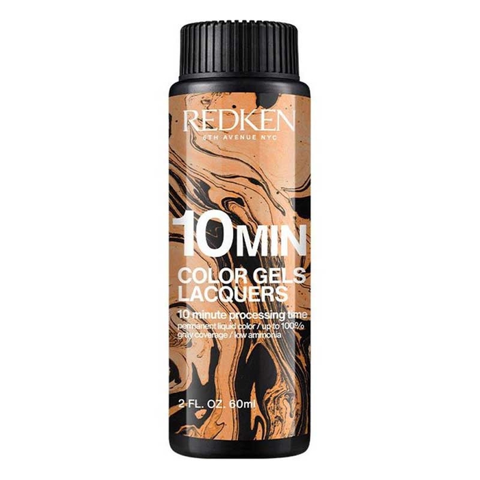 REDKEN - 10Min Color Gels Lacquers-4NN Coffe Ground 60ml - 3474637132965