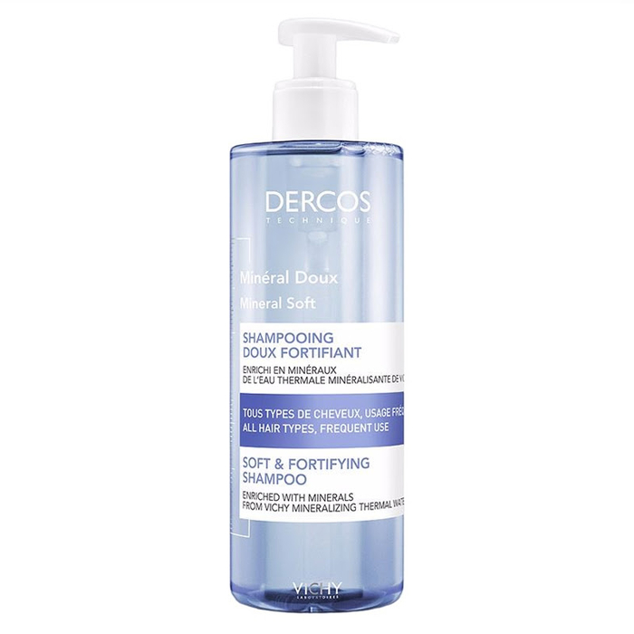 DERCOS VICHY - Mineral Soft & Fortifying Shampoo - 400ml - 3337871322656